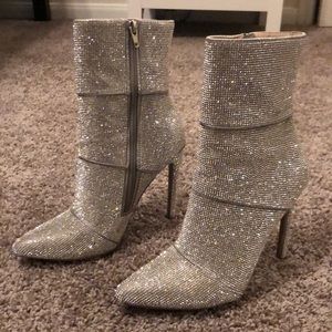 Sparkly Steve Madden Heeled Boots